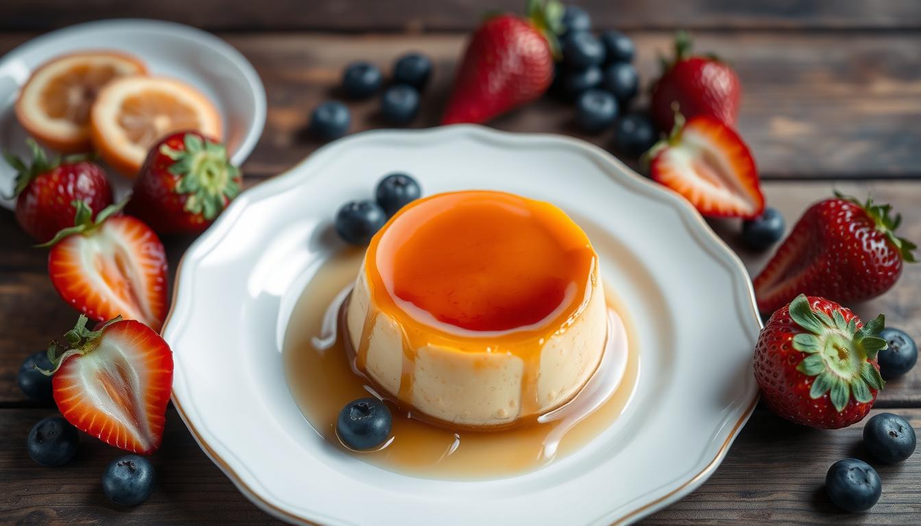 flan aux œufs