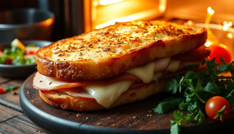 Croque Monsieur au four